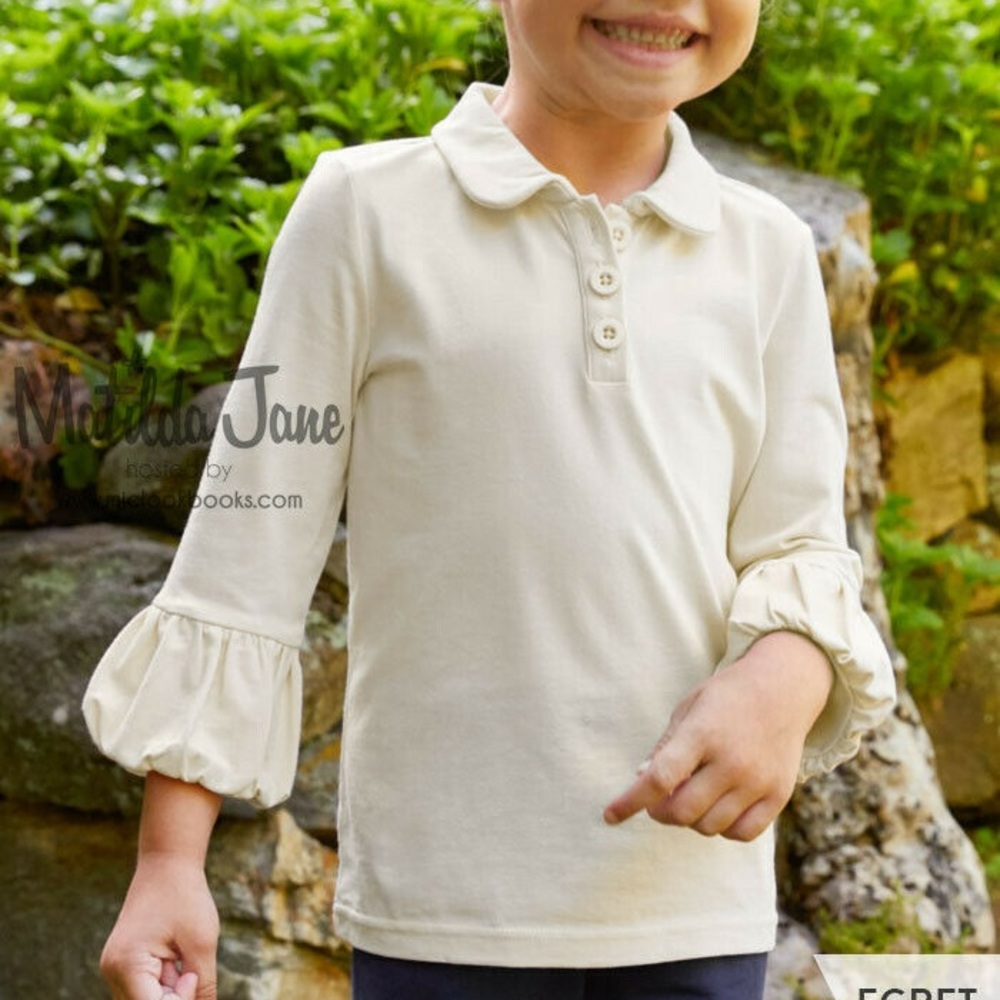 Matilda Jane collared puffer tee